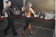 Impreza inauguracyjna VIP Clubu - pokaz tańca vice-mistrzów Polki w  tańcach latynoamerykańskich