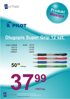 Produkt lutego: długopis Super Grip PILOT