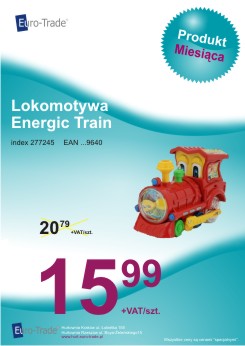 Produkt maja: lokomotywa Energic Train