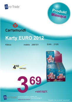Produkt czerwca: Karty EURO 2012 - kibica