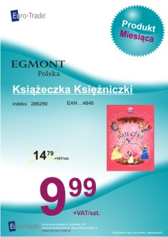 Produkt listopada - EGMONT książeczka księżniczki