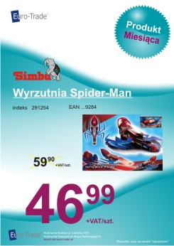 Produkt listopada: wyrzutnia Spider-Man