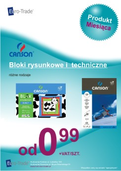 Produkt listopada - CANSON bloki techniczne i rysunkowe