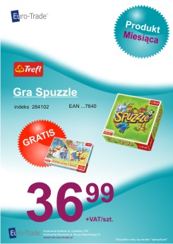 Produkt grudnia - TREFL Gra Spuzzle + Kubuś Uczy gratis
