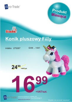Produkt lutego - pluszowy konik Filly - SIMBA