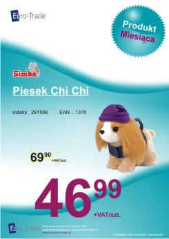 Produkt lutego - piesek Chi Chi - SIMBA