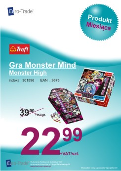 Produkt września - TREFL gra Monster Mind