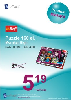 Produkt września - TREFL puzzle 160 el.